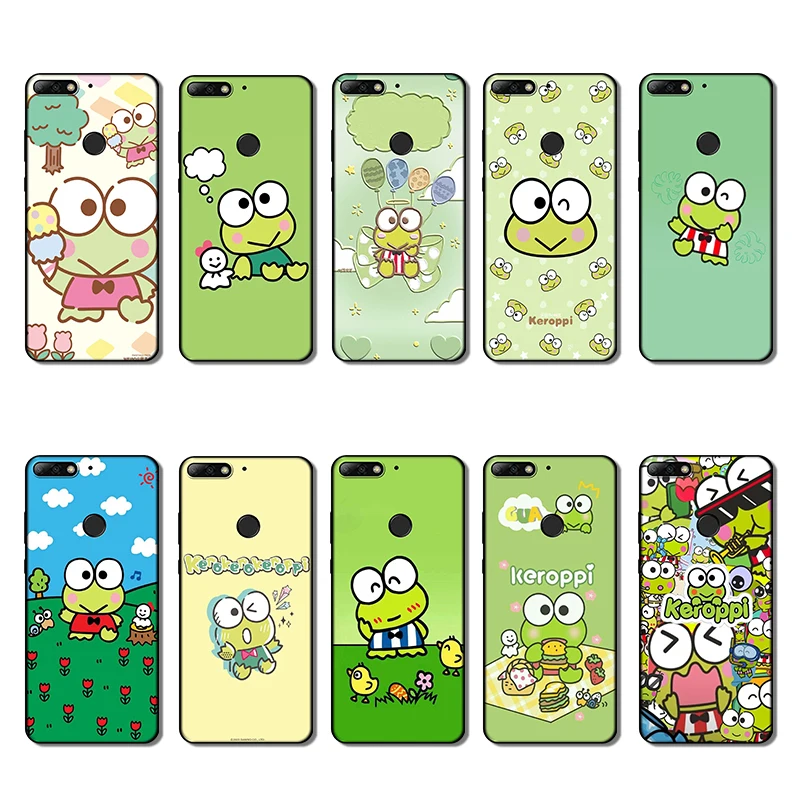 Huawei Nova 2 Lite 2i 3 3i 4E 5i 5T 7 SE 8i Kero Kero Keroppi Creative Design Soft Case Phone Case