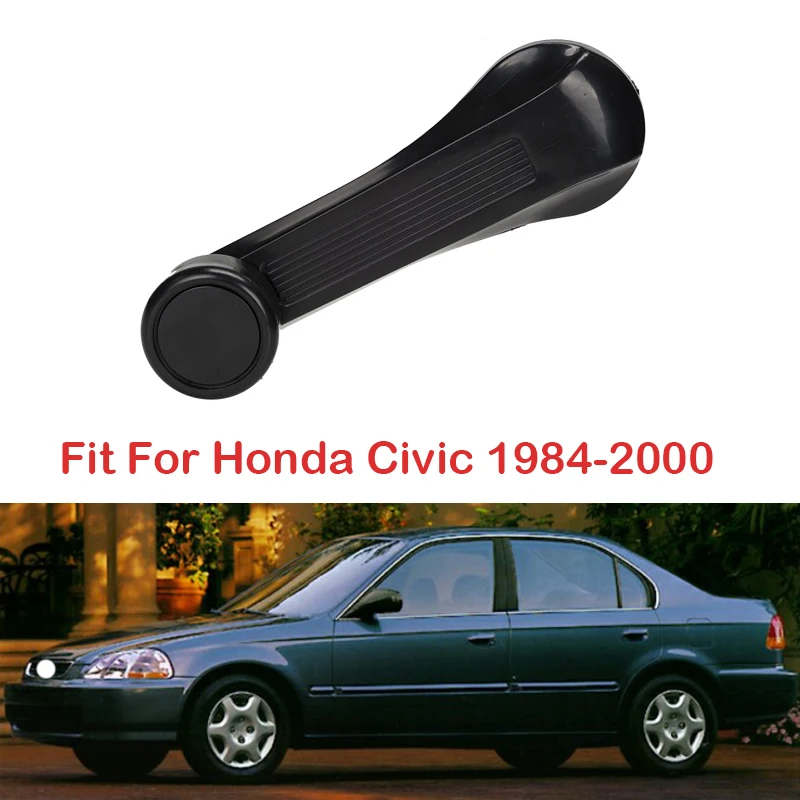 Car Interior Window Winder Crank Handle For Honda Civic 1984-1998 1999 2000 Left / Right Auto Replacement Accessories Plastic