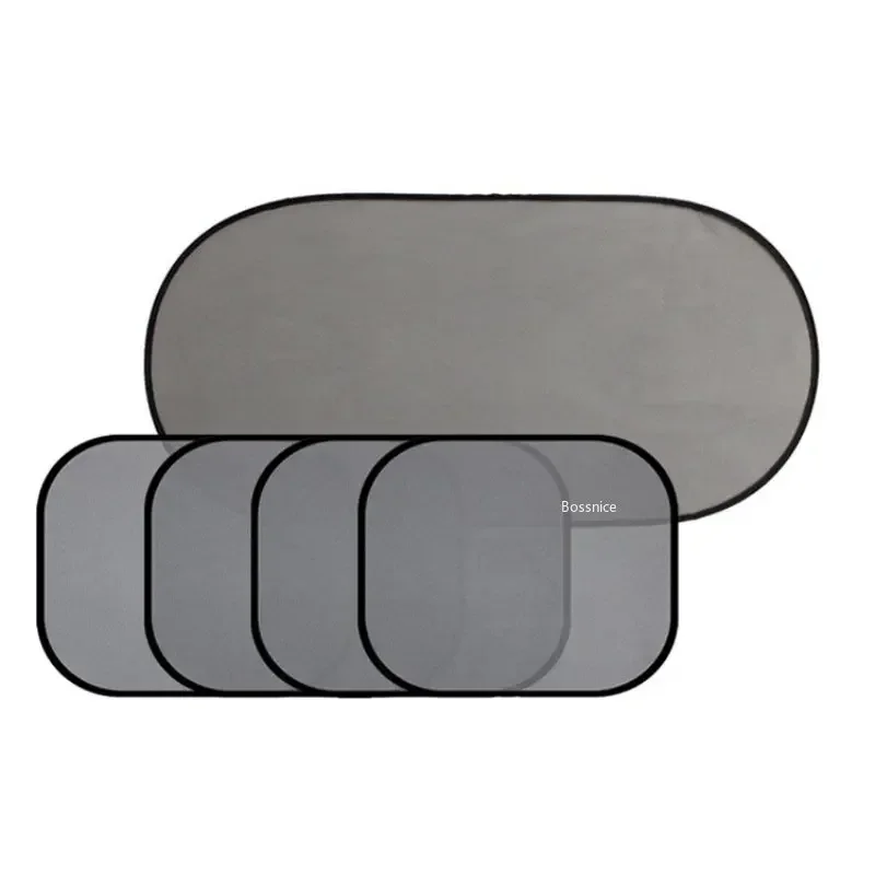 Ventosa UV para ventana de coche para niños, 1/2 piezas, parasol para ventana lateral trasera de coche, pantalla protectora de visera
