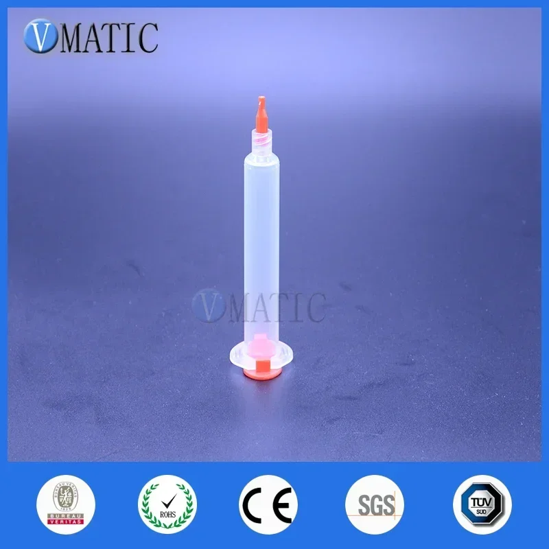 Wholesale 3cc/ml Clear Pneumatic Liquid Dispensing Syringe Barrel With Accessories (Barrel+Stopper/Piston+Tip Cap) 2,500Sets/Lot