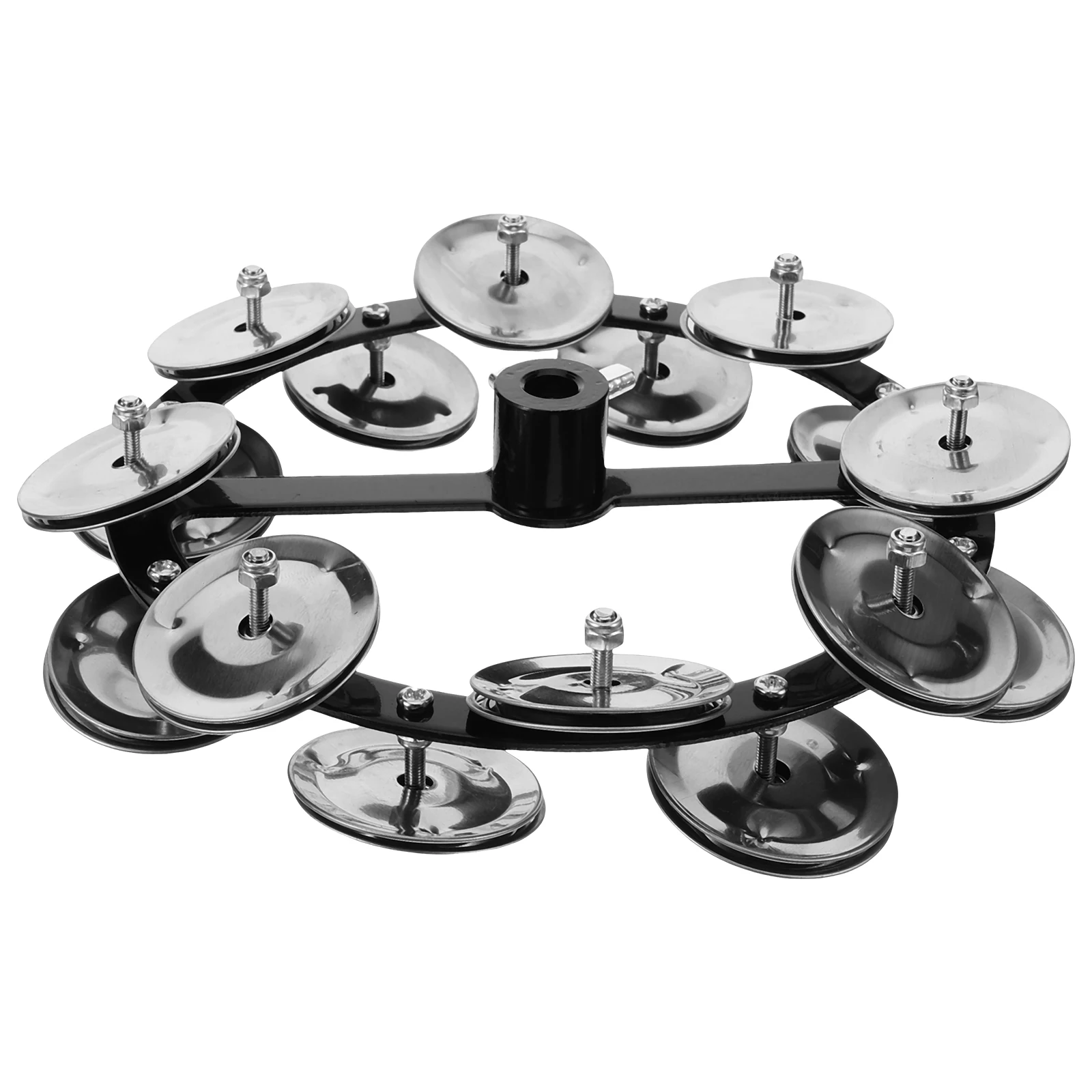 

Hi-hat Bell Hihat Cymbal Tambourine Disc Drum Supply Kit Accessories Percussion Instrument Cymbals Instruments for Drums Parts