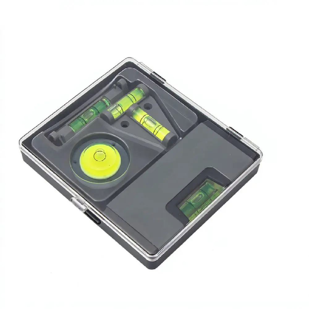 For Hilda Magnetic Bubble Spirit Level Pocket Size Accurate Measuring Gauge Portable Tool For Wall Shelves Installation