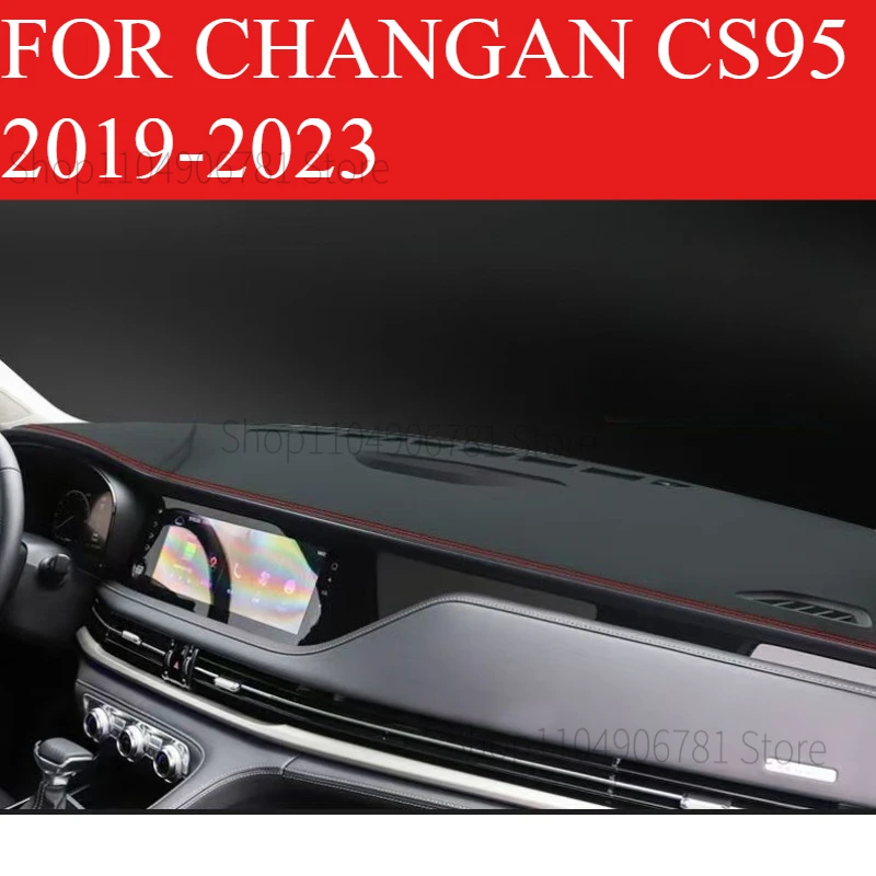 

Для CHANGAN CS95 2019-2023 автомобильный коврик для приборной панели, козырек от солнца, чехол для приборной панели, аксессуары для ковров