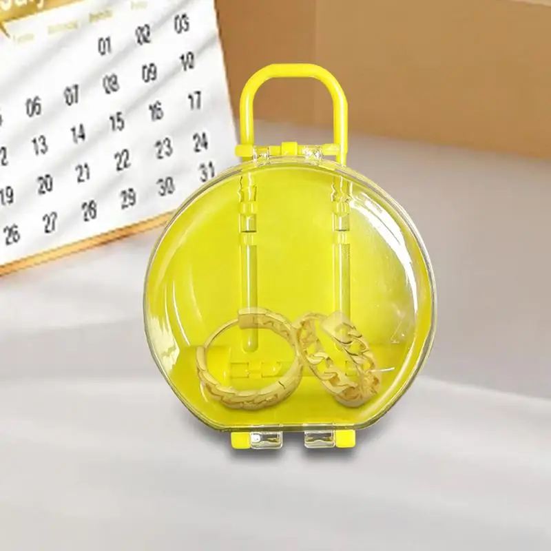 Mini valigia da viaggio scatola di caramelle scatola di immagazzinaggio di bomboniere di cioccolato borsa di imballaggio decorazione della festa di compleanno di nozze