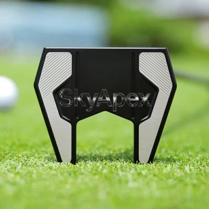 Golf Putter Aluminum Head Standable Golf Club Reliable Shock Absorption Help Avoid Sports Injuries In Daily Putting Practice Use