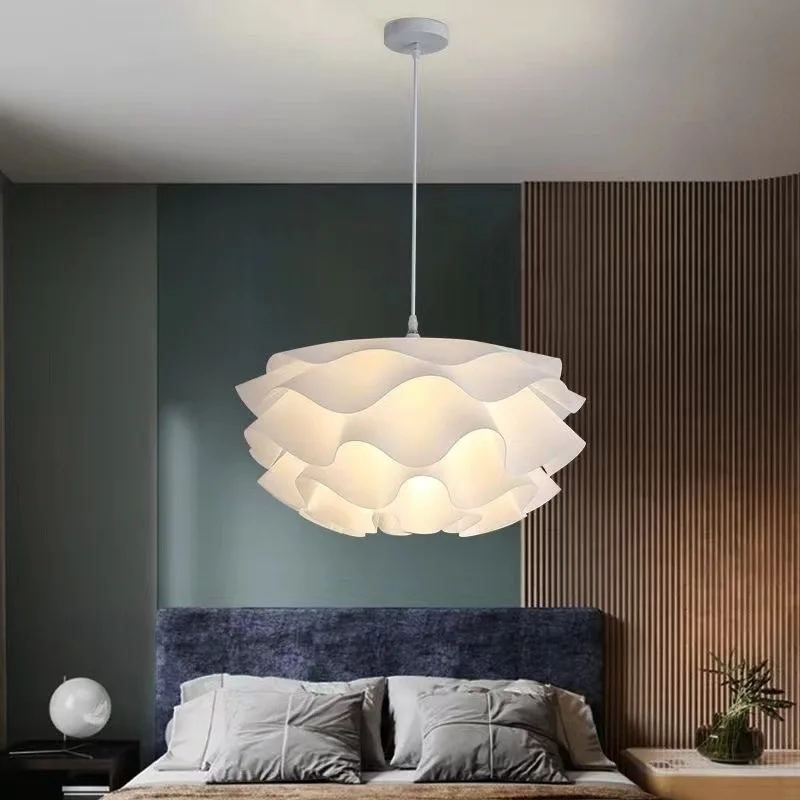

Italian Floral Pendant Light - Viral Instagrammable Chandelier for Girls Room, Multi-Room Dining & Living, Modern Princess Decor