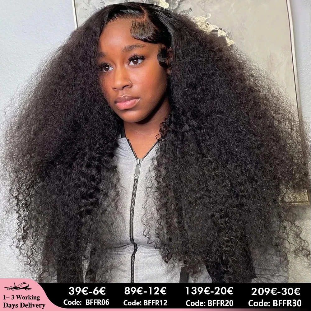 13x6 Water Wave Transparent Lace Frontal Human Hair Wigs 30 inch Pre Bleach Knot Wigs 200% Lace Front Deep Curly Wig Midulla 3 Day Delivery Wig