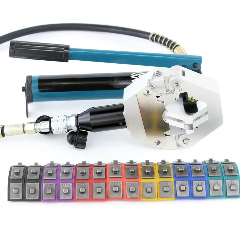 71500 Automotive Air Conditioning Repair Tool, Hose Crimping Tool Repair Air Conditioning , Hydraulic Crimping Clamp FS-7842