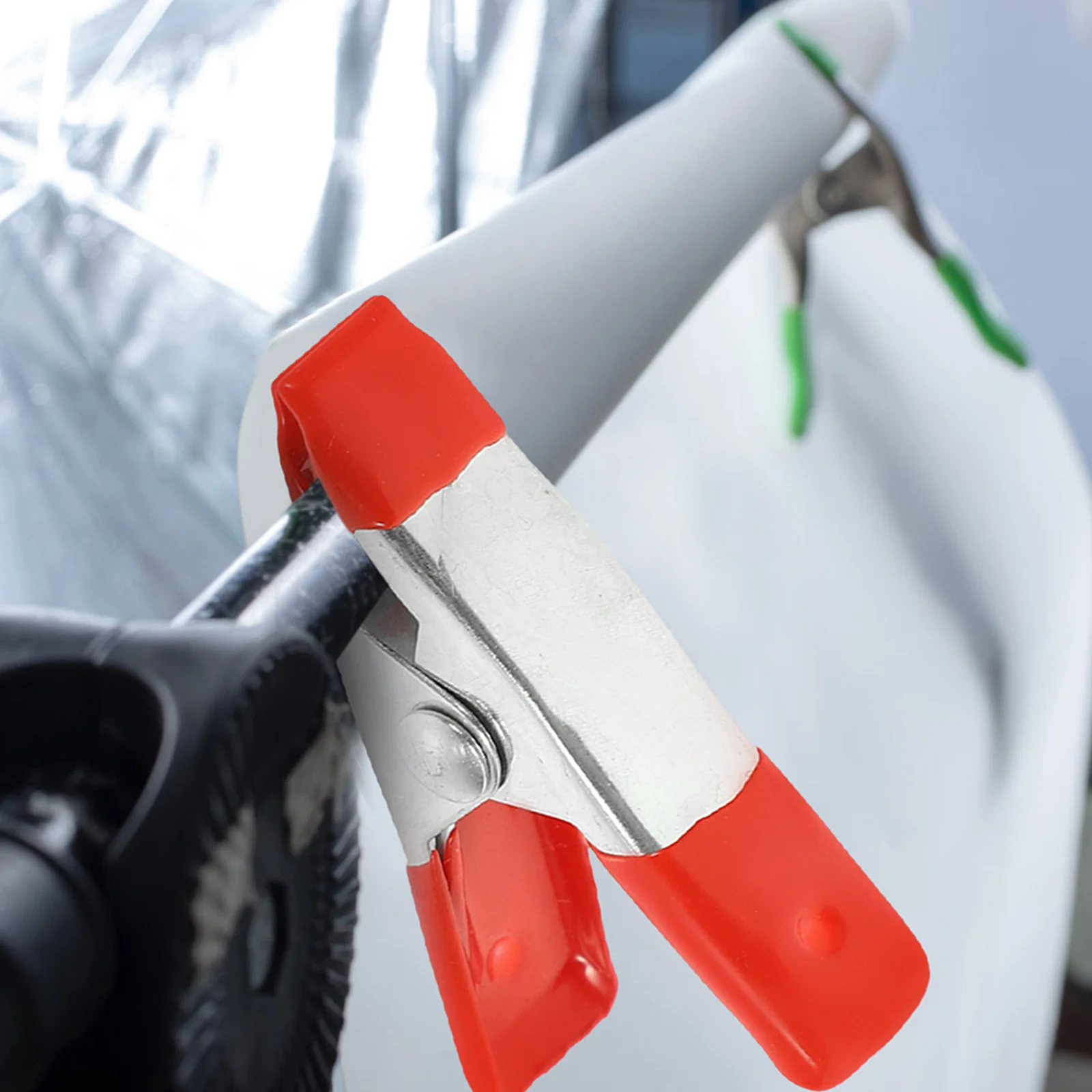 

30Pcs 2 Inch Strong Grip Metal Spring Clamps Heavy Duty A Clamps for Tent Canopy Tarp Awning Photography Woodworking Use