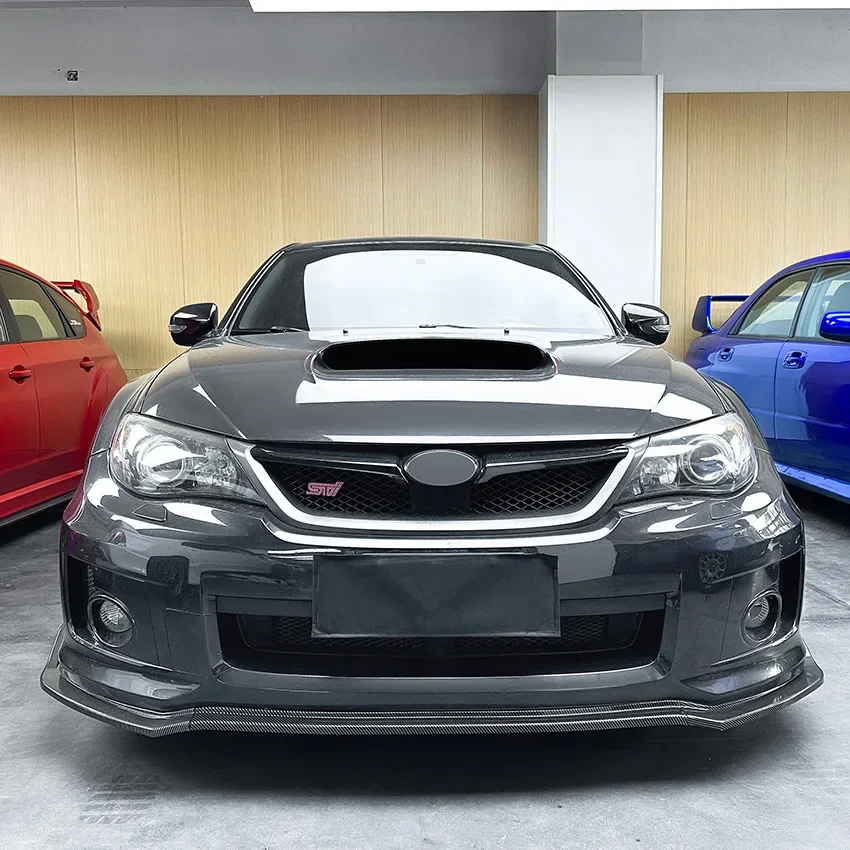 For Subaru Impreza WRX STI 2011 2012 2013 2014 3Pcs Car Front Bumper Lip Splitter Diffuser Spoiler Bumper Body Kits