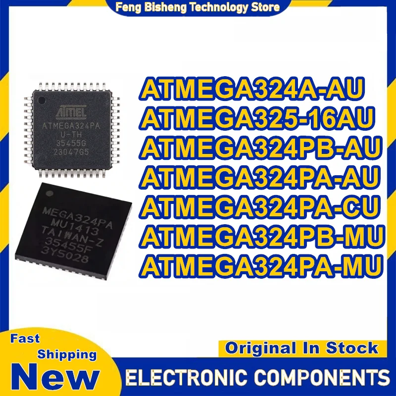 

ATMEGA324A-AU ATMEGA325-16AU ATMEGA324PB-AU ATMEGA324PA-AU ATMEGA324PA-CU ATMEGA324PB-MU ATMEGA324PA-MU Микросхема Новый оригинальный