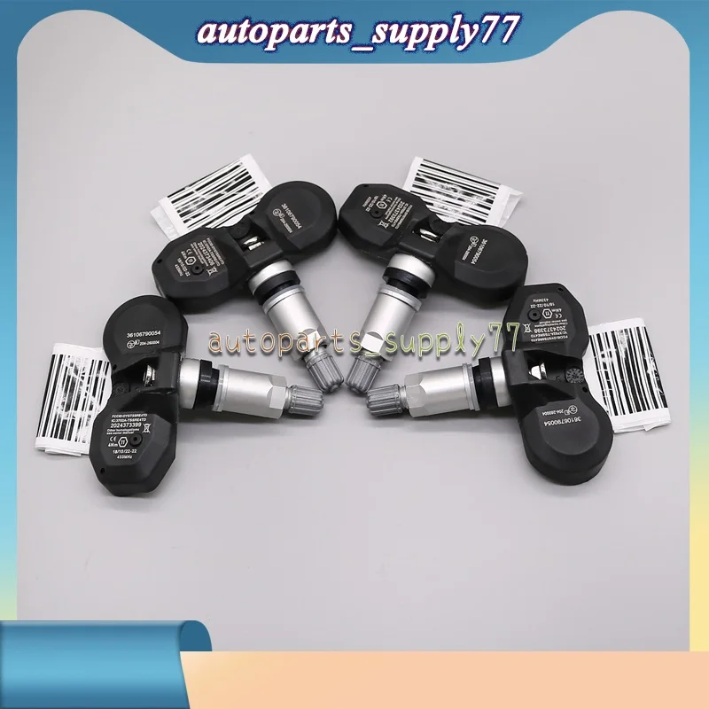 4PCS TPMS SENSOR For BMW 1-Series [E80] 5-Series [F10] GT [F07] Tire Pressure Sensors 36106790054 36106856227 361068748294 33MHz