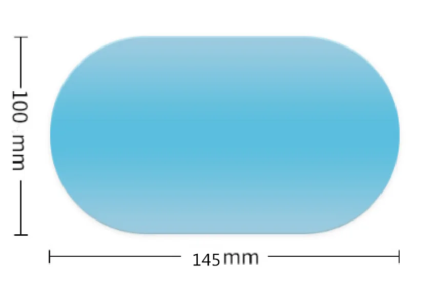 Auto specchietto retrovisore pellicola antipioggia anti-fog stick universale per Volkswagen VW POLO Golf 4 Golf 6 Golf 7 CC Tiguan Passat B5