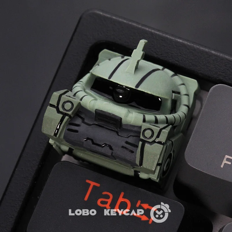 Mobile Suit Themed Game Keycaps 1 Pcs Cherry R4 Mechanical Keyboard Customization Cartoon Anime Cute Esc Collection Gift Keycaps