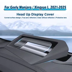 Car Head-Up Display HUD Shield Cover for Geely Monjaro Xingyue L 2021-2025 Anti-Dust Protective Protector Interior Accessories