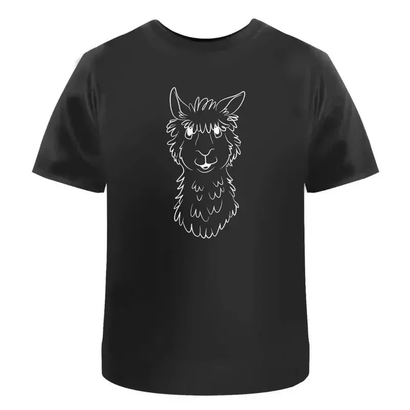 Llama Face' Cotton T Shirt Ta020420