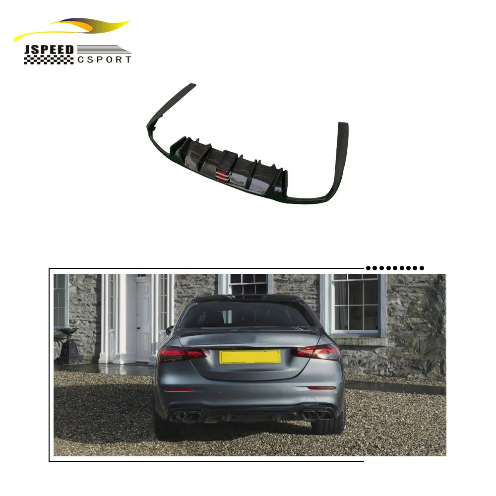 

Suitable for Mercedes-benz W213 E63 AMG 2021 2024 Carbon fiber rear diffuser