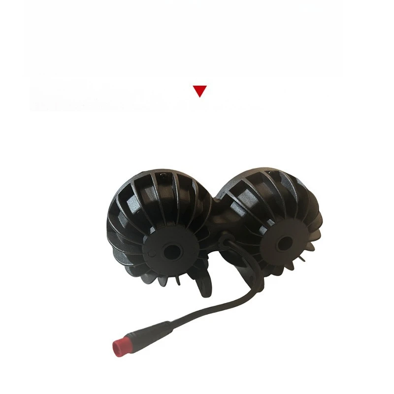 Car accessories: Front headlights at night, ultra-bright LED round headlights
