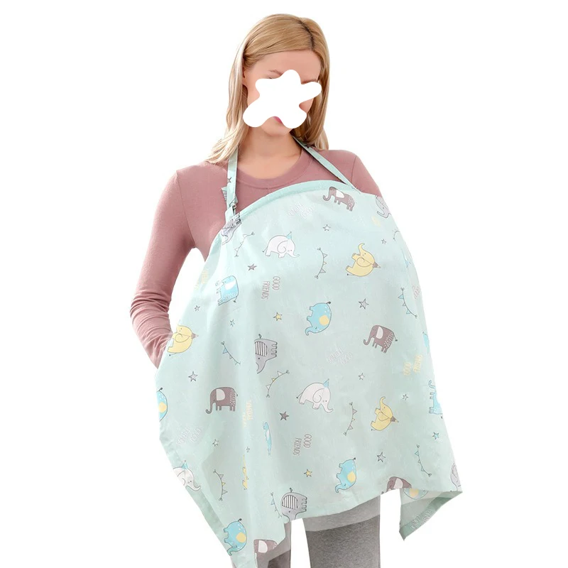 70X98Cm Mama Borstvoeding Hoezen Baby Voeding Doek Verpleeghoezen Verstelbare Privacy Bescherming Schort Outdoor Kinderwagen Deken