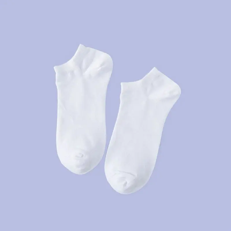 5/10 PairsCotton Socks Black Business Casual Short Socks Deodorant Sweat-Absorbent Spring and Summer 2024 New Men's Short  Socks