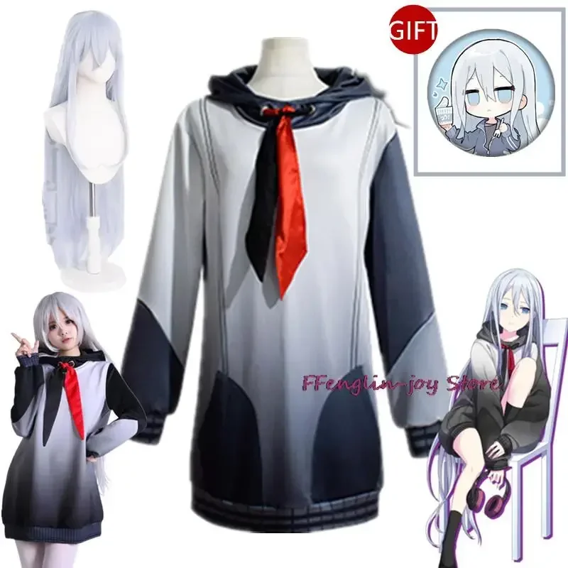 EE01 Yoisaki Kanade Parrucca del costume cosplay Progetto anime Sekai Palcoscenico colorato! Yoisaki Kanade Cosplay Festa di Halloween per donne e 0Ww