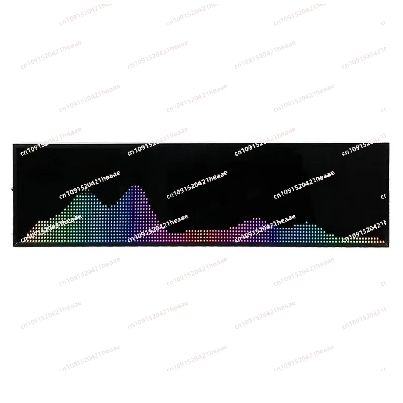 Suitable forDynamic Music Rhythm Display RGB Full-color Pickup Lamp Desktop Ornament Music Atmosphere Lamp