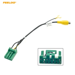 FEELDO Camera Input Cable To 2VNO Radio Adaptor For Honda CR-V(07-11)/Accord(03-08) OEM Screen With 7 Pin Connector #HQ2954