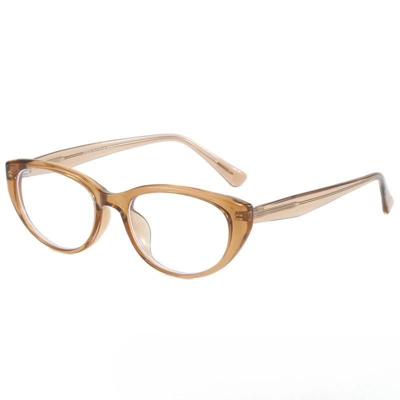 

​ ​ Новинка 2024 года, анти-синие очки «кошачий глаз», женские персонализированные модные очки в оправе, уличная съемка, совместимые с близорукостью, UV400, модные очки ​ ​