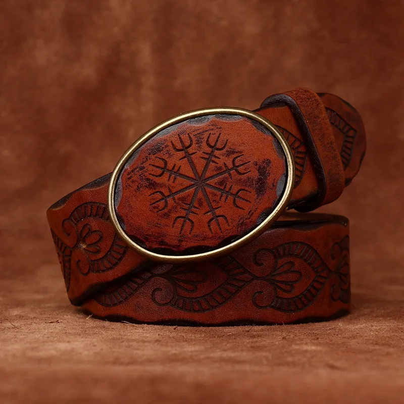 38cm-vintage-engraved-pattern-smooth-buckle-belt-men-leather-belt-smooth-buckle-belts-top-grain-cowhide-belt-cinturones-hombre