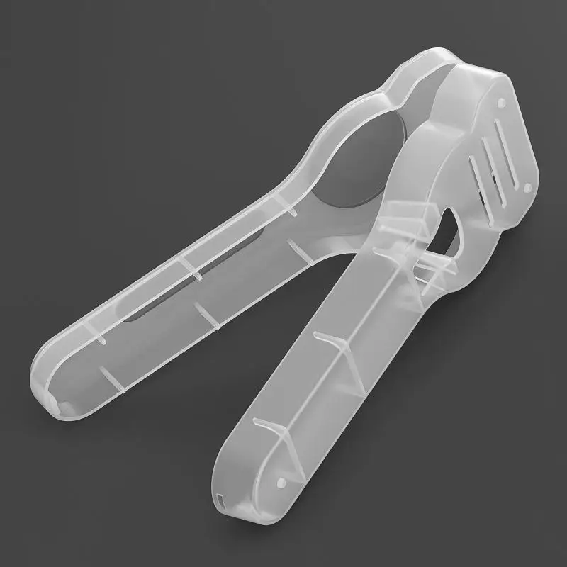1/2/4 stücke Rasierer Lagerung Box Transparent Kunststoff Rasiermesser Box Klingen Halter Tragbare Reise Rasiermesser Fall männer Rasiermesser box Container