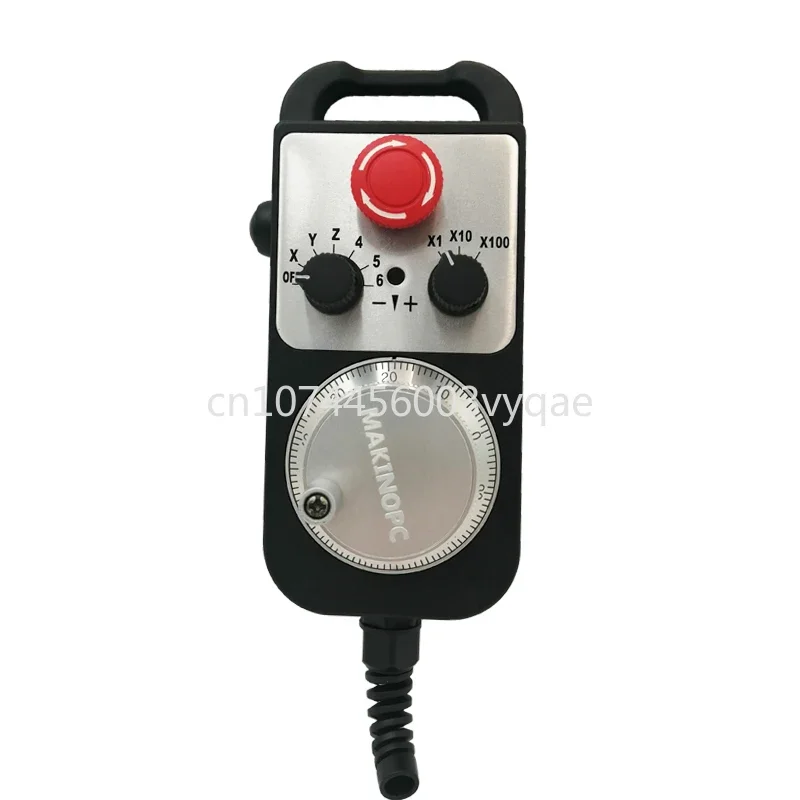 

Emergency Stop Electronic Hand Wheel Pulse Generator with Intelligent Switch Automatic Reset Engraving Machine Hand Wheel Plc24v