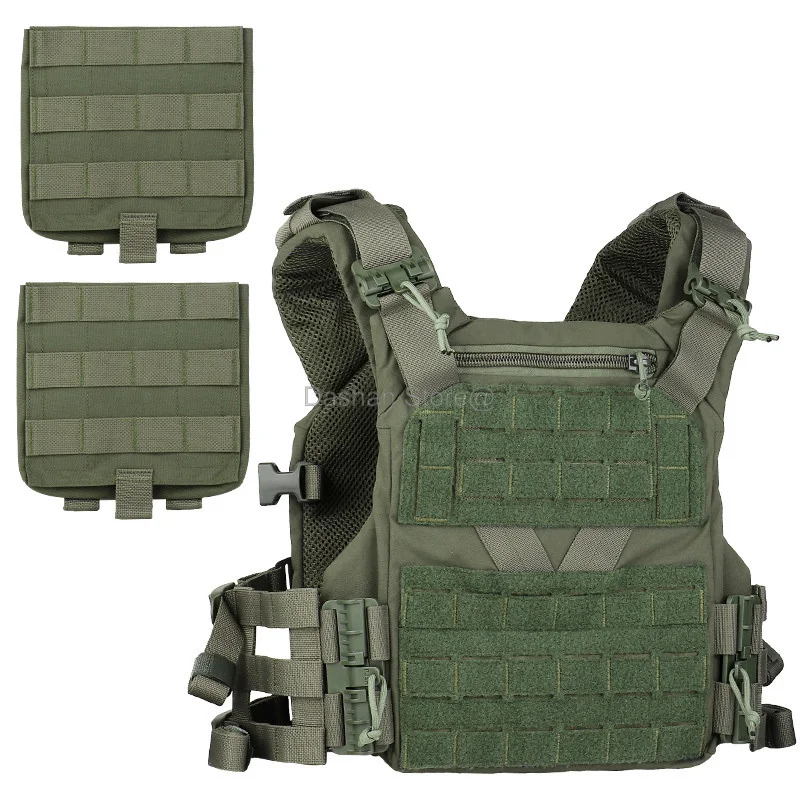 Outdoor 3.0 Tactical Hunting Vest K19 Plate Carrier MOLLE Quick Release Fast Adjust Cummerbund CS Airsoft Agilite Combat Gear