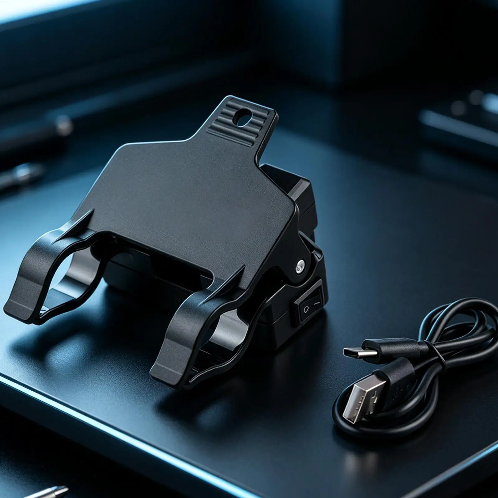 Rechargeable Infrared Positioning Bicycle Handlebar Calibrator Compact Portable Alignment Correction Tool Bicycle Repair
