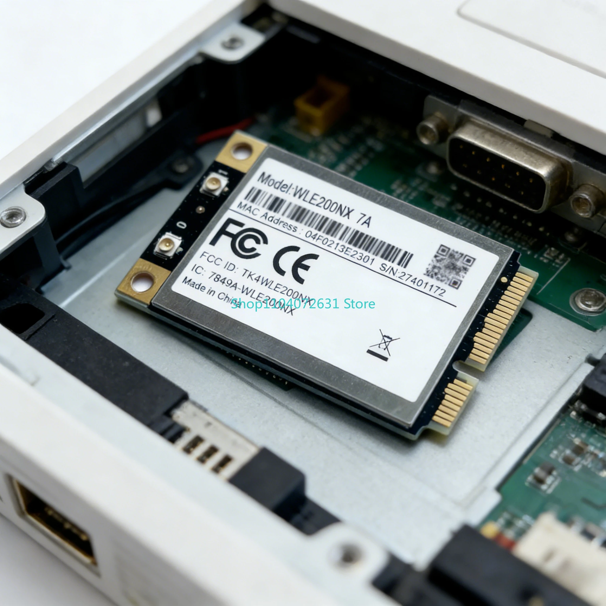 

Compex WLE200NX Mini PCIe WiFi Card AR9280 Dual Band 2.4G/5G 2x2 MIMO 802.11bgn Wireless Module