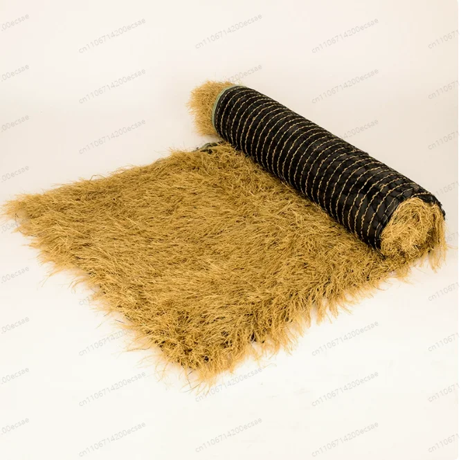Artificial Thatched Roof Roll, Plastic Synthetic Turf for Bars Cottages Gazebos Outdoor Farmhouses and Rooftop Decor