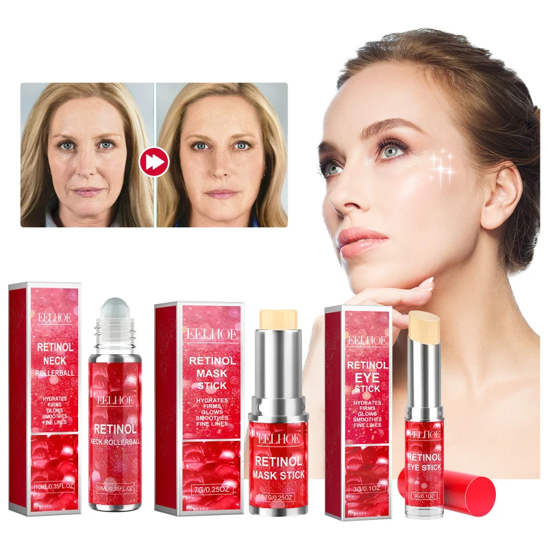 

Retinol Anti - Wrinkle Series: It Can Fade Fine Lines, Tighten The Skin, Hydrate and Nourish It, and Repair The Skin Barrier