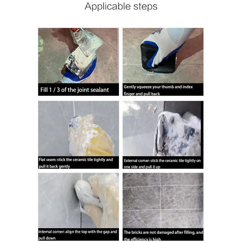 Caulking finisher、オラントシーンスムーズなスクレーパー-グラウトスクレーパーハンドコーキングツール-タイルと木製レンガ用