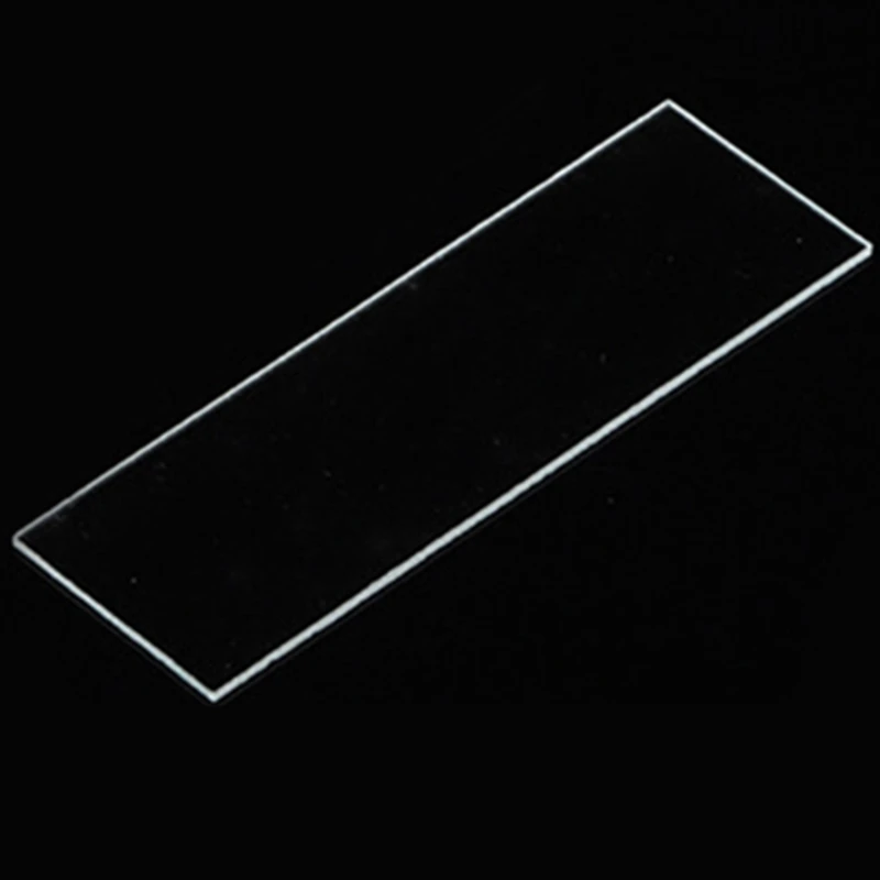 FULL-50Pcs Microscope Slides Blank Biology Glass Slide For Basic Biological Science 25.4X76.2MM