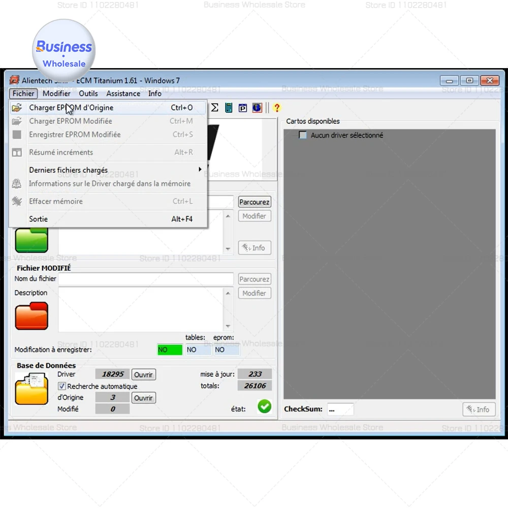 ECM Titanium 1.61 مع 26000 + سائق Hexadecimal View Checksum Car ECM V1.61 مع 18259 + سائق لبرنامج إصلاح السيارات أداة ecu