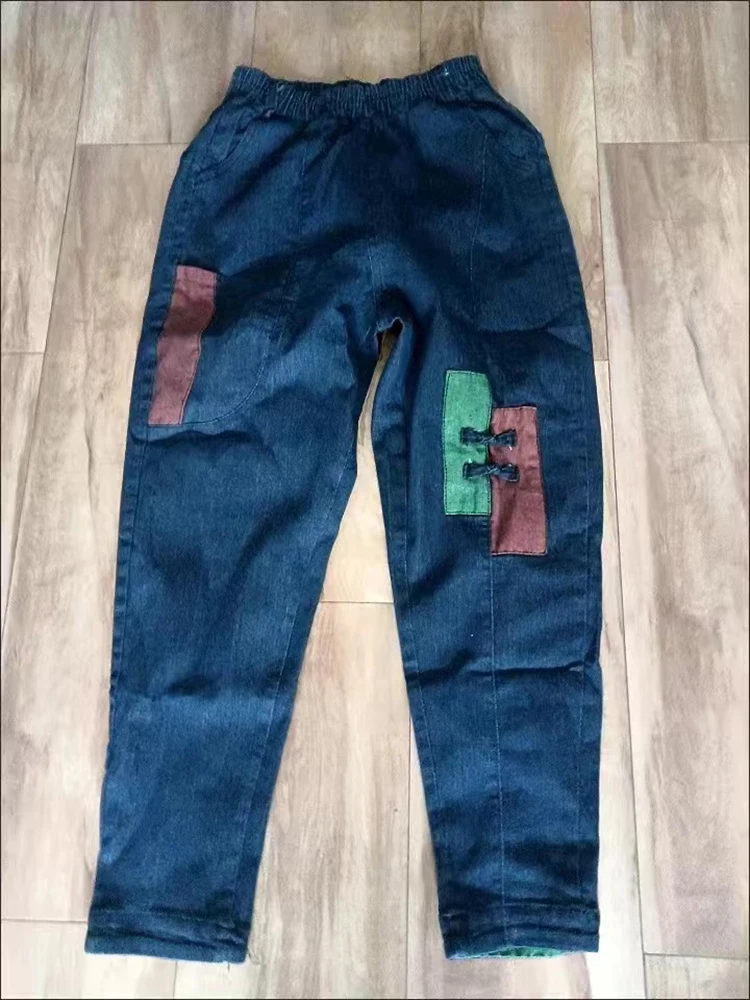 Jeans crayon taille haute élastique pour femmes, pantalons en denim, streetwear décontracté, mode coréenne