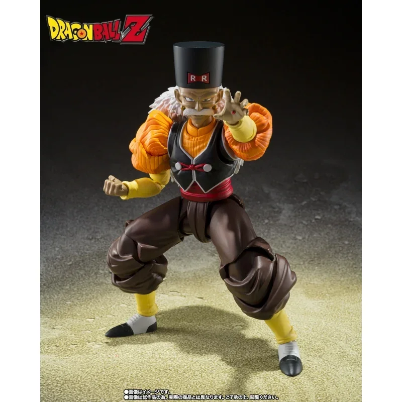 

Original Bandai Dragon Ball Z Shf Artificial Human No. 20 Red Ribbon Legion Dr. Gro Handmade Model Desktop Decoration Toy