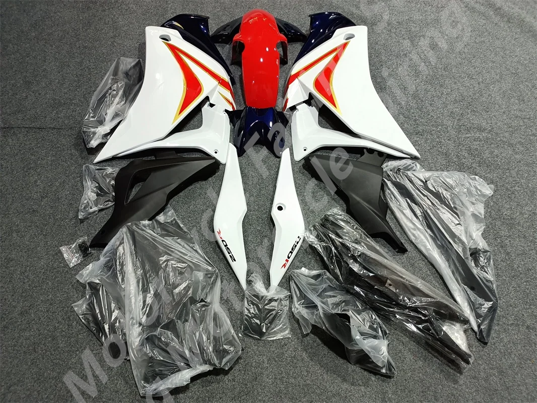 Custom Motorcycle Fairings Kit for HONDA CBR250RR 2011 2012 2013 2014 CBR250R 11 12 13 14 Injection Bodywork Set black white red