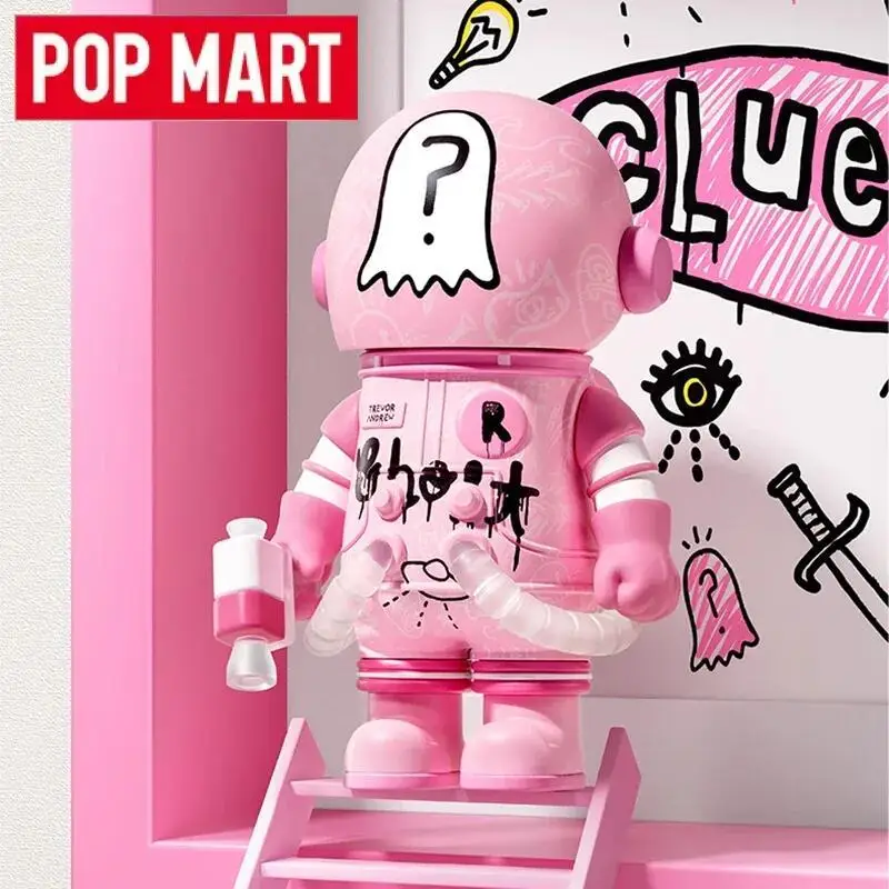 POP MART Mega Space Molly 100% serie 4 caja ciega Guess Bag caja misteriosa juguetes muñeca Linda figura de acción de Anime regalo adorno de escritorio