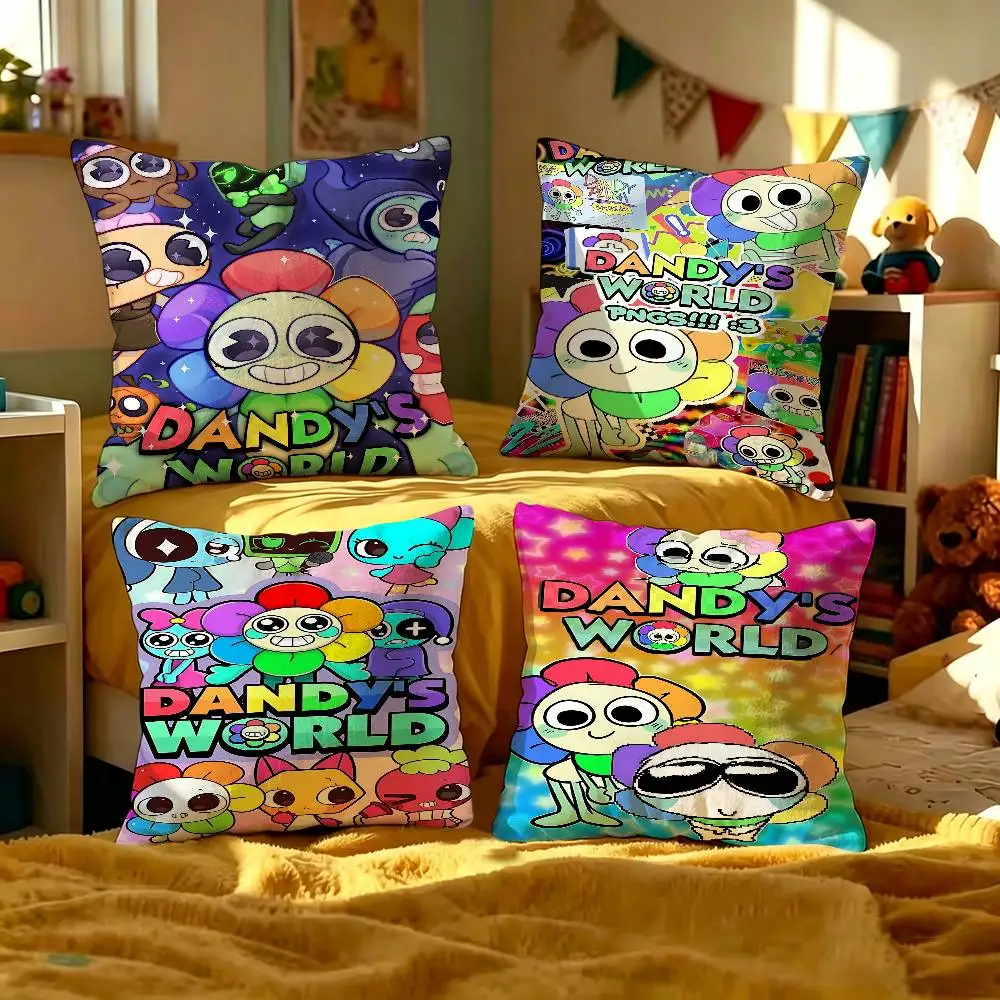 Game D-Dandy's W-World Dandy Astro   pillow cover sofa cushion cover home room decoration children gift