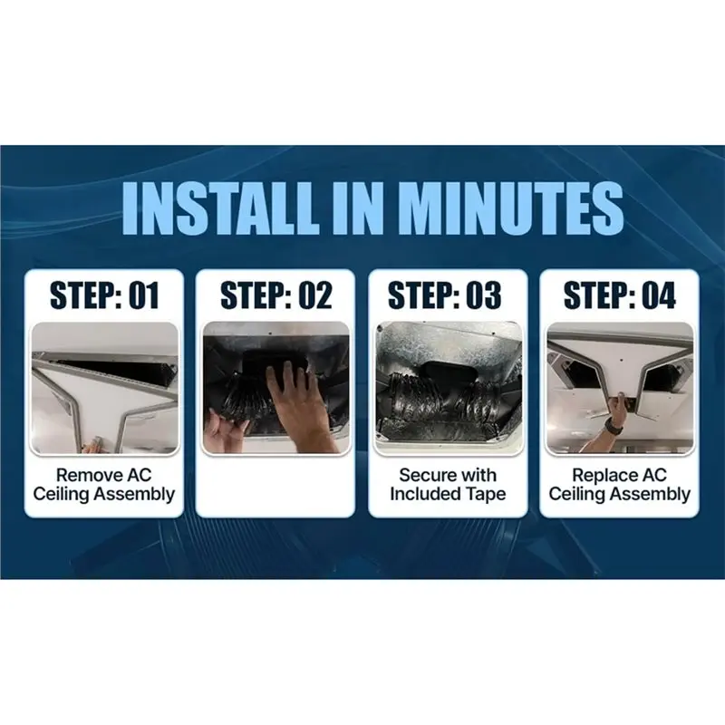 Classic-For For Mach 1, 3, 10, 15 And Q RV Air Conditioners-Not Universal-Suitable For Mach 8, Dometic