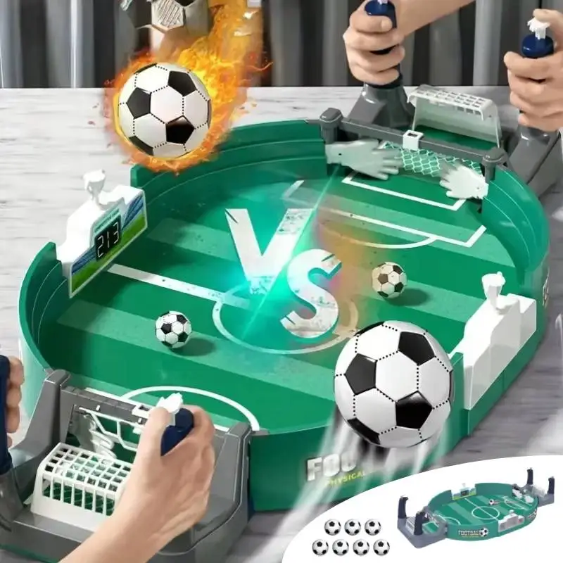 

Mini Football Games, Two-Person Football Game Table Game, Portable Tabletop Football Soccer Pinball for Indoor Game Room Games