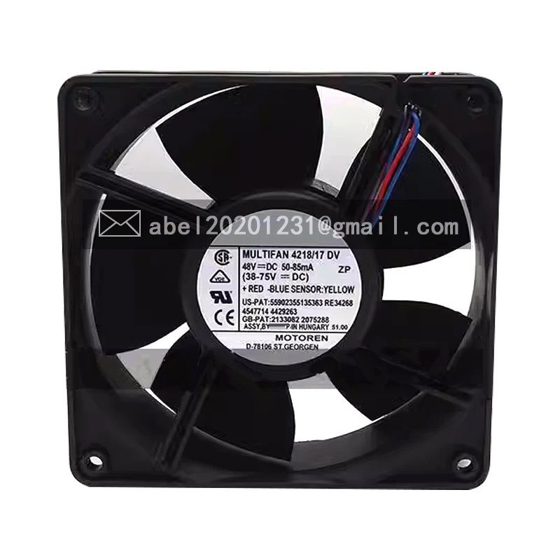 BRAND NEW ORIGINAL MULTIFAN 4218/17DV 4218/17 DV DC 48V COOLING FAN 12038 12CM 120*120*38 MM