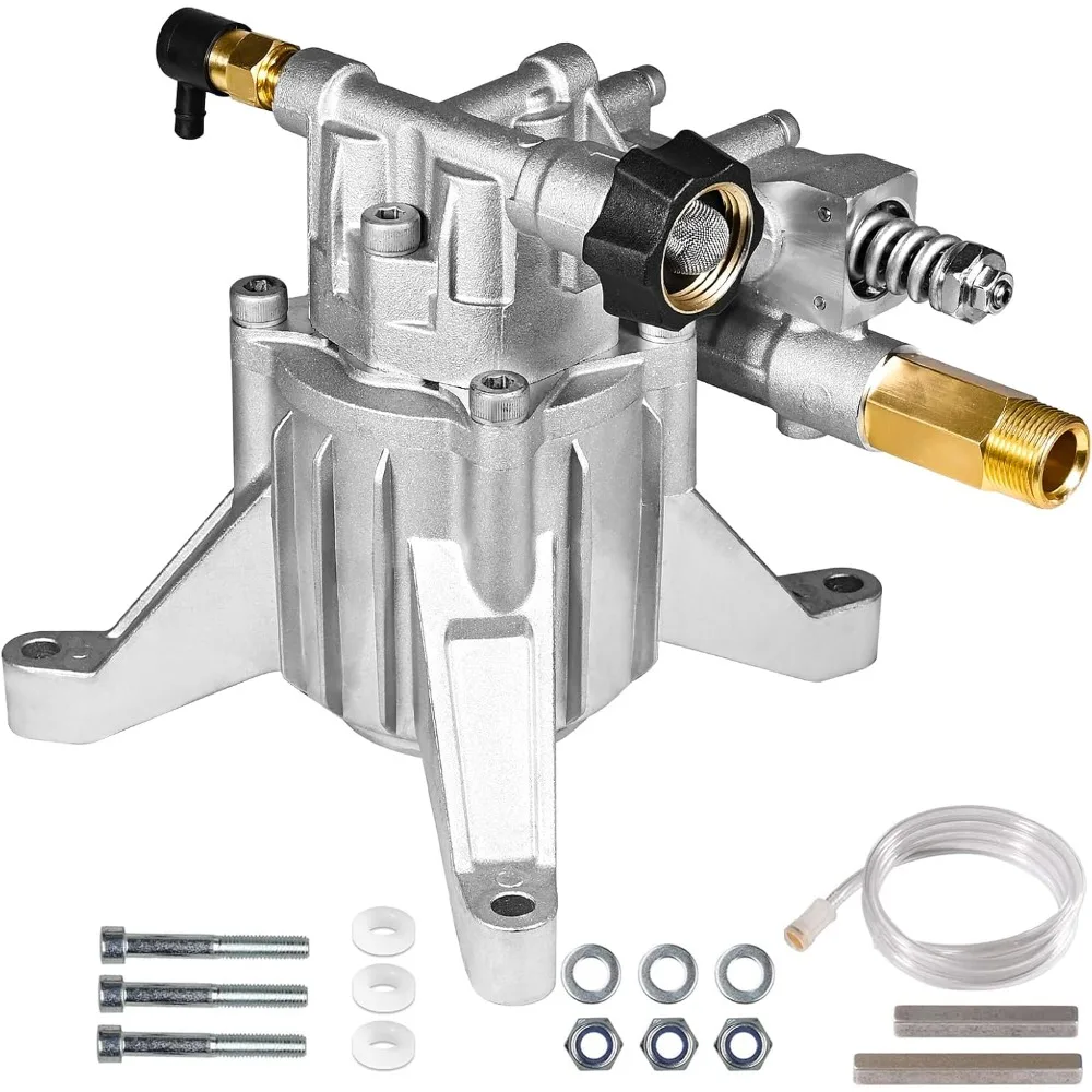 

7/8" Shaft Vertical Pressure Washer Pump 3000 PSI @ 2.5 GPM Replacement Pump for Power Washer Compatible with 308653045