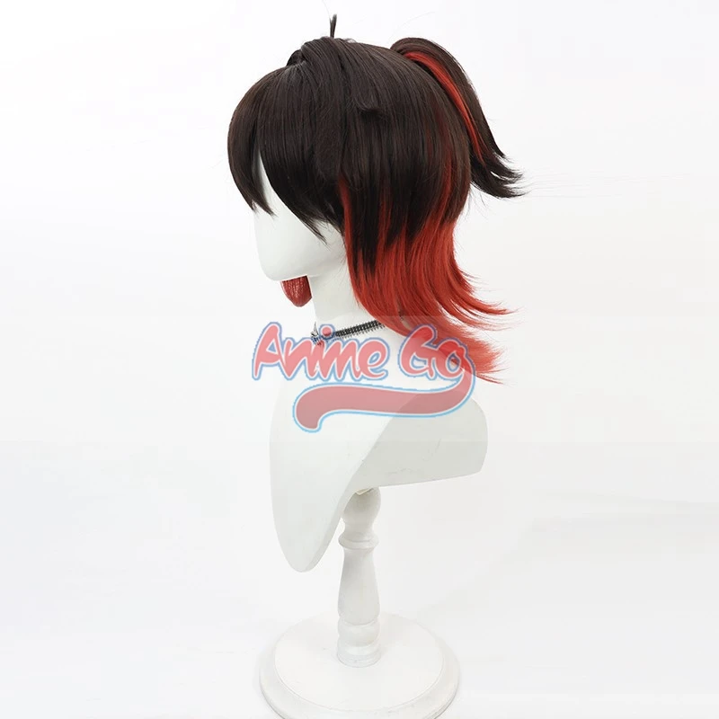 Genshin Impact Peluca de Cosplay para juegos, pelo degradado, accesorio Cos, C08988