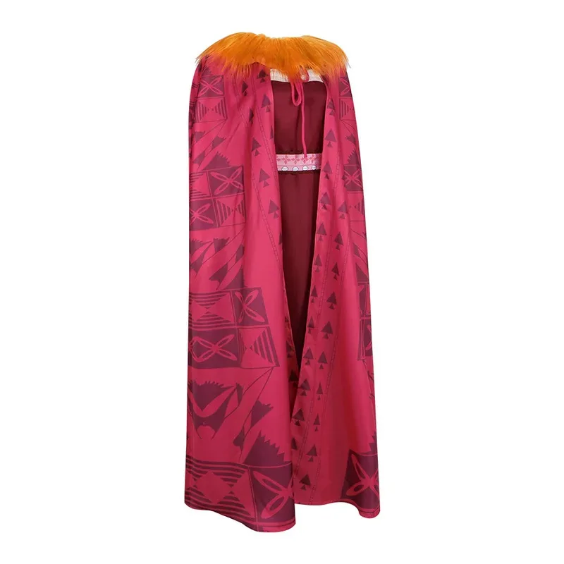Movie Ocean Princess Villain Matangi Cosplay Costume Adult Women Cloak Dress Belt Outfits Halloween Party Fantasy Clothing vl;6
